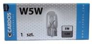 W5W 12 K2 - Żarówka K2 Cardos T10 W5W 12V 5W szt.