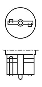 1987301028 - Żarówka 12V w3w /BOSCH/ 