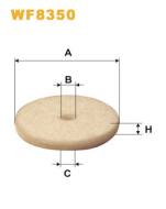 WF8350 WIX - FILTR GAZU 