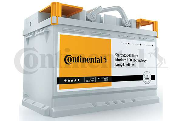 Continental 2800012041280 Batterie 12V 95Ah 850A B13 Batterie EFB