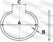 CC-5-30X2 - Zestaw montażowy osłony półosi FEBEST CC-5-30X2