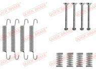 105-0667 QB - Sprężyny szczęk ham.OPEL OMEGA,VECTRA, CALIBRA,KADET 2.0 (16