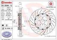 09.B386.13 - Tarcza hamulcowa BREMBO 09.B386.13